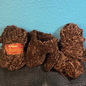 1 NWT + 1 WIP (Work In Progress) ++ (270 g total) Patons Bohemian Super Bulky